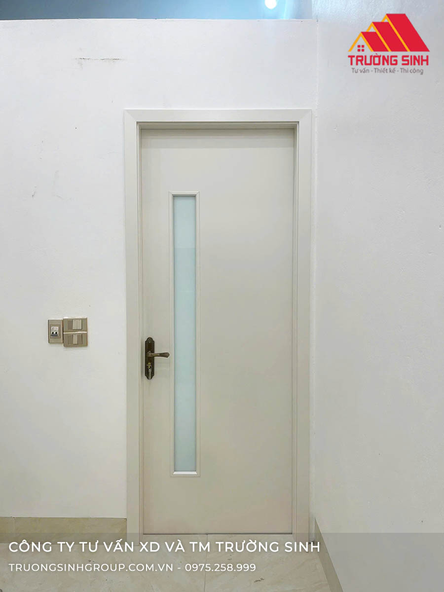 Cửa nhựa Composite màu trắng